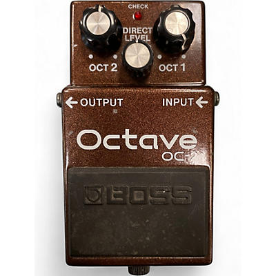 Used BOSS OC2 Octave Effect Pedal