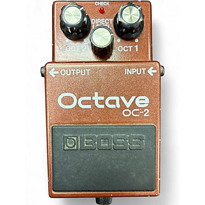 Used BOSS OC2 Octave Effect Pedal