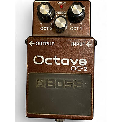 Used BOSS OC2 Octave Effect Pedal