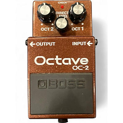 Used BOSS OC2 Octave Effect Pedal