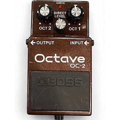 Used BOSS OC2 Octave Effect Pedal