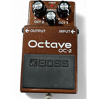 Used BOSS OC2 Octave Effect Pedal
