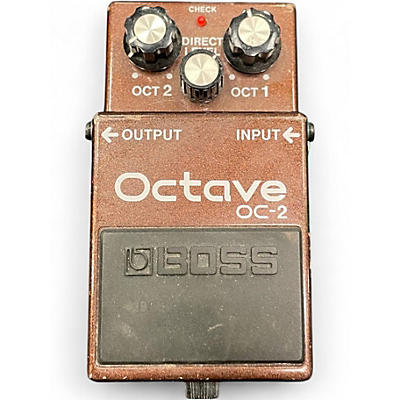 Used BOSS OC2 Octave Effect Pedal