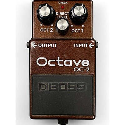 Used BOSS OC2 Octave Effect Pedal