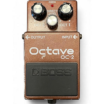 Used BOSS OC2 Octave Effect Pedal