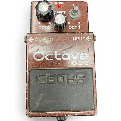 Used BOSS OC2 Octave Effect Pedal