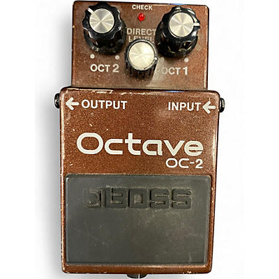 Used BOSS OC2 Octave Effect Pedal