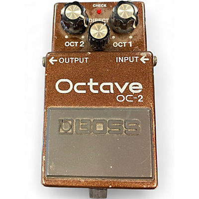 Used BOSS OC2 Octave Effect Pedal