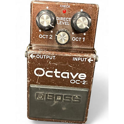 Used BOSS OC2 Octave Effect Pedal