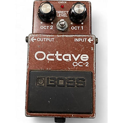 Used BOSS OC2 Octave Effect Pedal