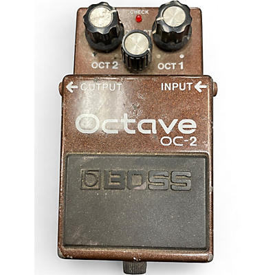 Used BOSS OC2 Octave Effect Pedal