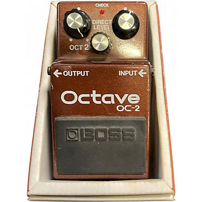 Used BOSS OC2 Octave  MIJ Effect Pedal