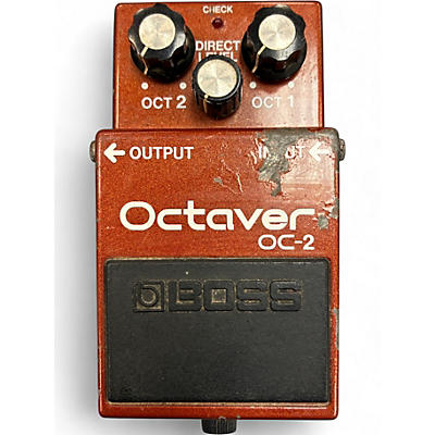 Used BOSS OC2 Octaver Effect Pedal