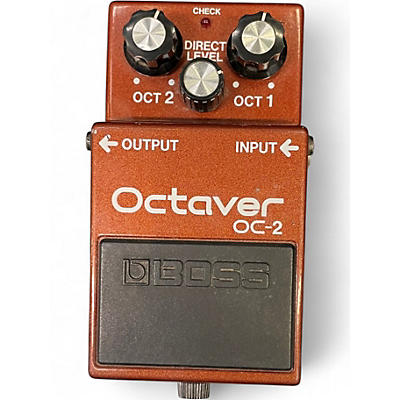 Used BOSS OC2 Octaver Effect Pedal