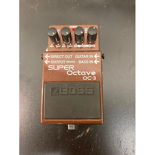 BOSS Used BOSS OC3 Super Octave Effect Pedal