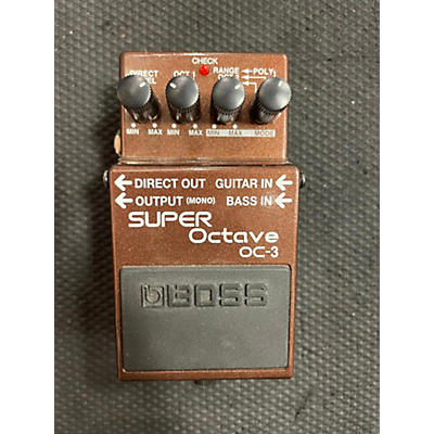 BOSS Used BOSS OC3 Super Octave Effect Pedal