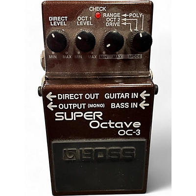 BOSS Used BOSS OC3 Super Octave Effect Pedal