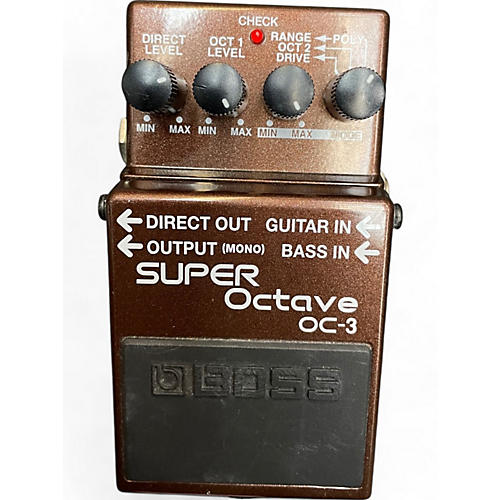 BOSS Used BOSS OC3 Super Octave Effect Pedal