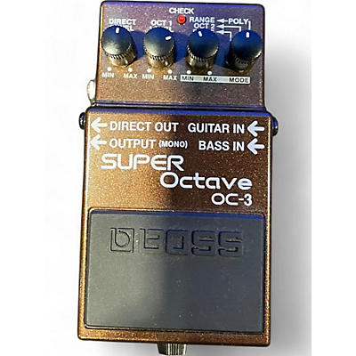 BOSS Used BOSS OC3 Super Octave Effect Pedal