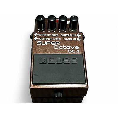 Used BOSS OC3 Super Octave Effect Pedal