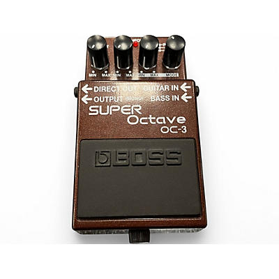 Used BOSS OC3 Super Octave Effect Pedal