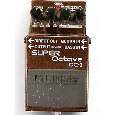 Used BOSS OC3 Super Octave Effect Pedal