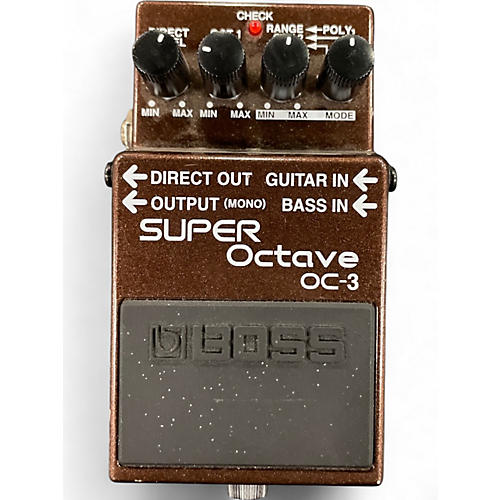Used BOSS OC3 Super Octave Effect Pedal