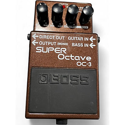 Used BOSS OC3 Super Octave Effect Pedal