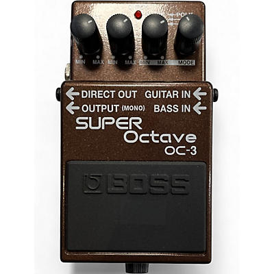 Used BOSS OC3 Super Octave Effect Pedal