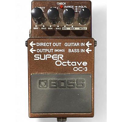 Used BOSS OC3 Super Octave Effect Pedal