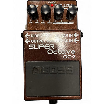 Used BOSS OC3 Super Octave Effect Pedal