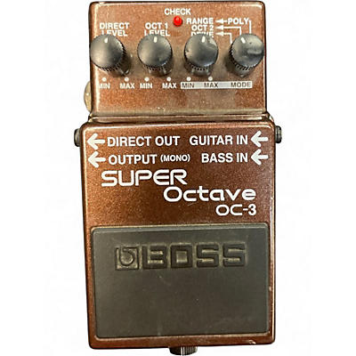 Used BOSS OC3 Super Octave Effect Pedal