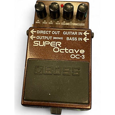 Used BOSS OC3 Super Octave Effect Pedal