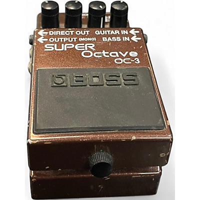 Used BOSS OC3 Super Octave Effect Pedal