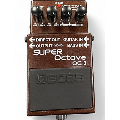 Used BOSS OC3 Super Octave Effect Pedal