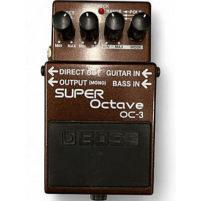 Used BOSS OC3 Super Octave Effect Pedal