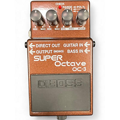Used BOSS OC3 Super Octave Effect Pedal