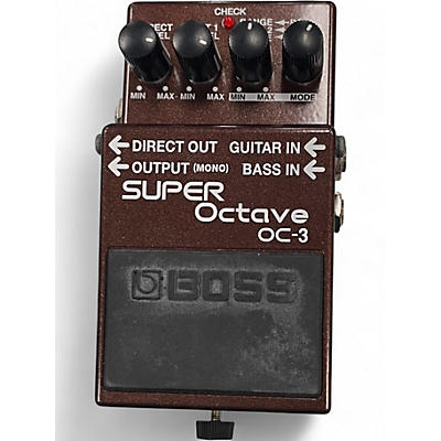 Used BOSS OC3 Super Octave Effect Pedal
