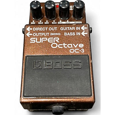 Used BOSS OC3 Super Octave Effect Pedal