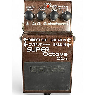 Used BOSS OC3 Super Octave Effect Pedal