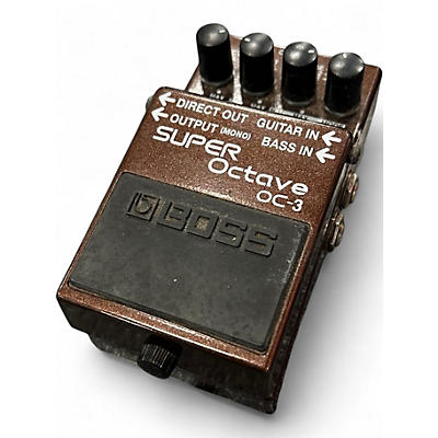Used BOSS OC3 Super Octave Effect Pedal