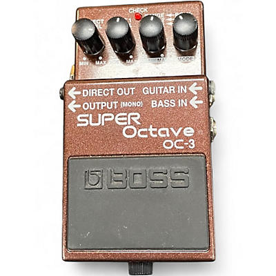 Used BOSS OC3 Super Octave Effect Pedal