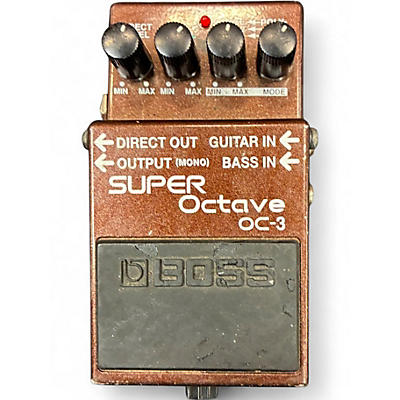 Used BOSS OC3 Super Octave Effect Pedal