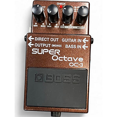 Used BOSS OC3 Super Octave Effect Pedal