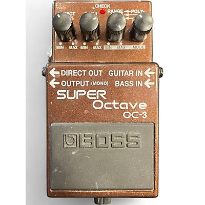 Used BOSS OC3 Super Octave Effect Pedal