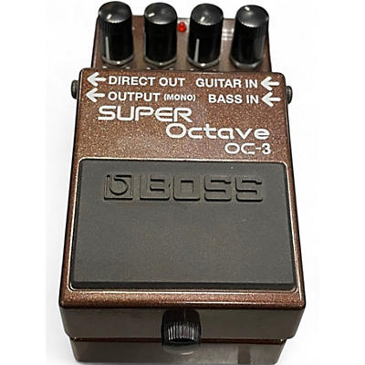 Used BOSS OC3 Super Octave Effect Pedal