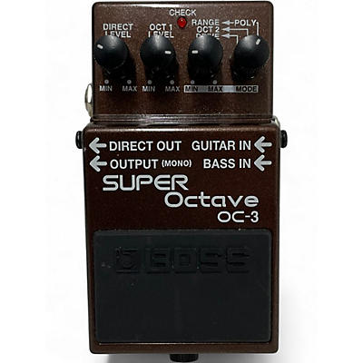 Used BOSS OC3 Super Octave Effect Pedal
