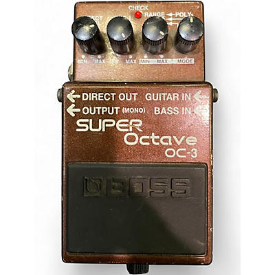 Used BOSS OC3 Super Octave Effect Pedal