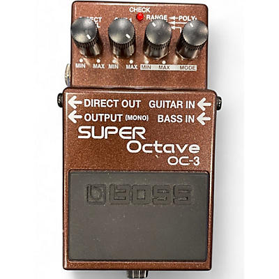 Used BOSS OC3 Super Octave Effect Pedal