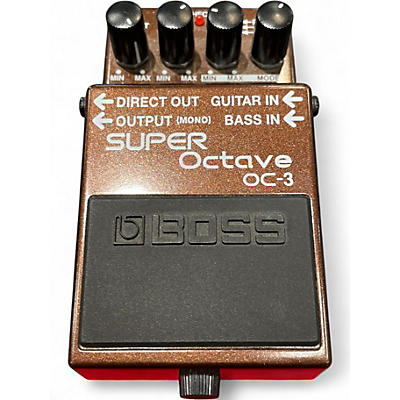Used BOSS OC3 Super Octave Effect Pedal
